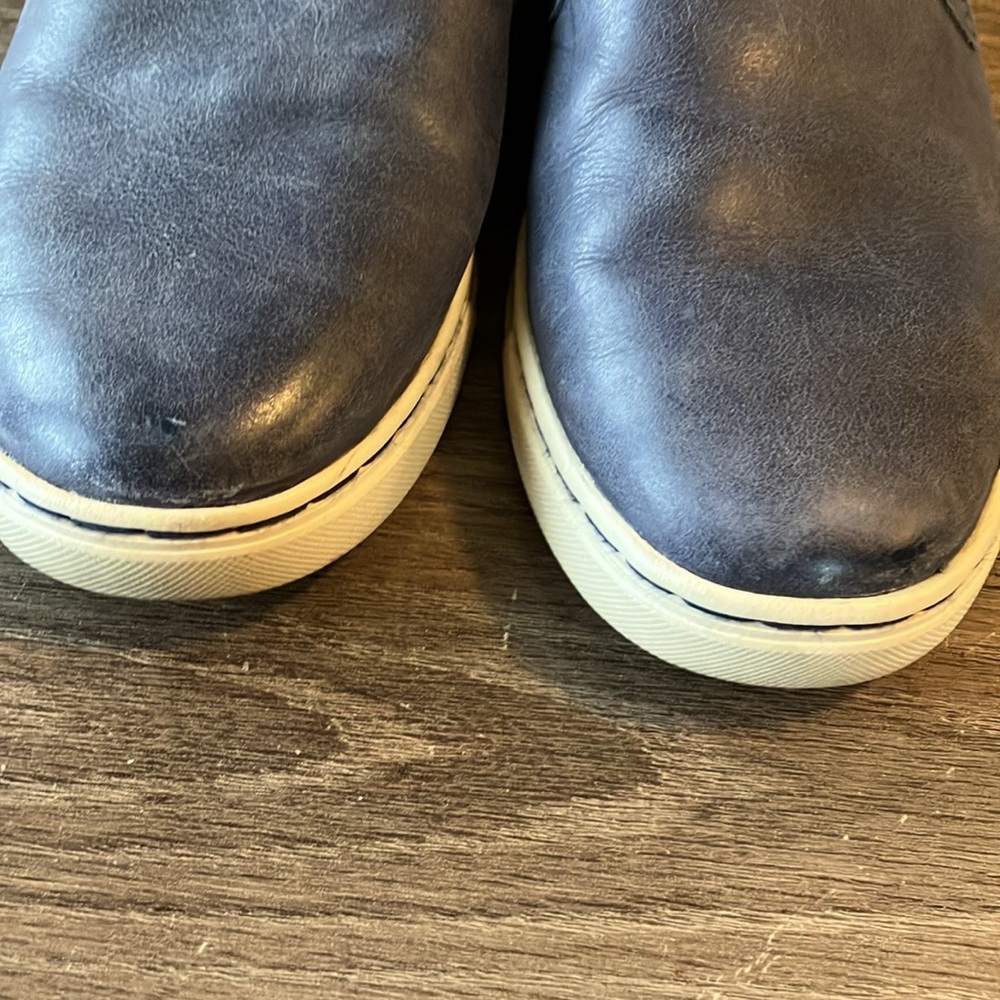 UGG FIERCE leather blue slip on - Picture 5 of 8